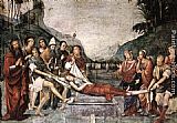 Francesco Francia The Burial of St Cecily painting